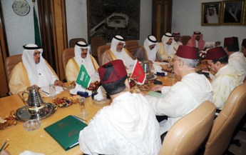 اجتماع اللجنة المغربية السعودية